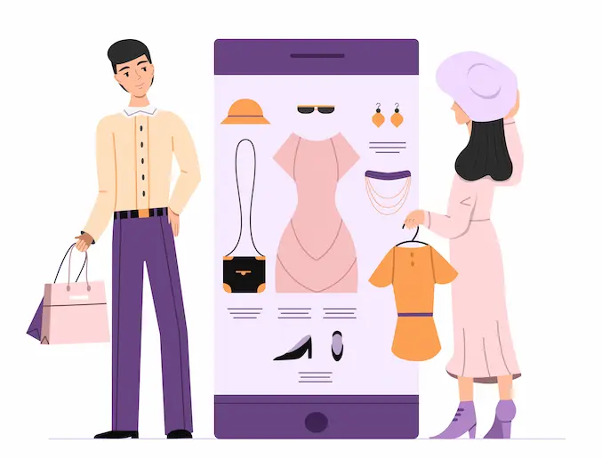 تصميم متجر ملابس