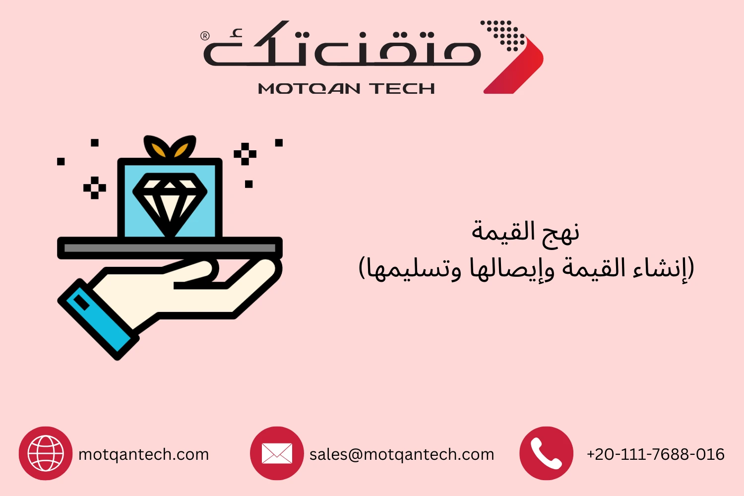 نهج القيمة (إنشاء القيمة وإيصالها وتسليمها)