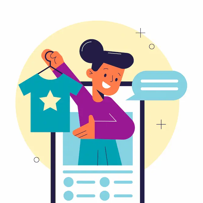 إنشاء متجر ملابس إلكتروني