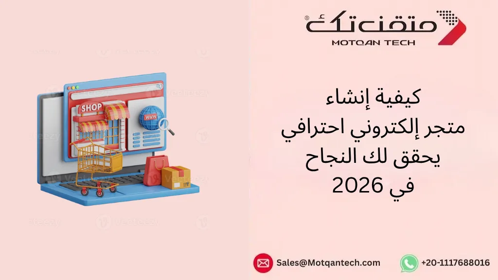 إنشاء متجر إلكتروني احترافي